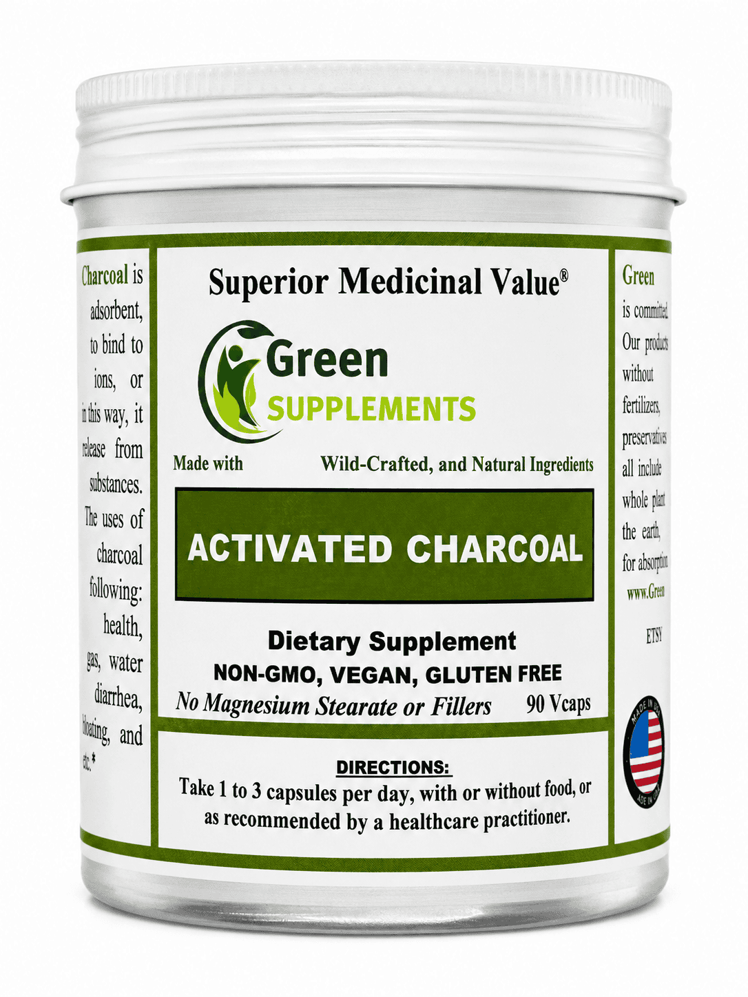 Activated Charcoal (Purified Carbon)